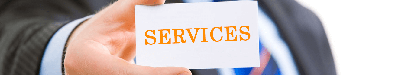 services banner